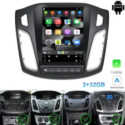 Android 15 Car Radio for Ford Focus Mk3 2011-2019 Multimedia Player Speakers Audio 2Din Navigation Carplay Head Unit Stereo 9.7