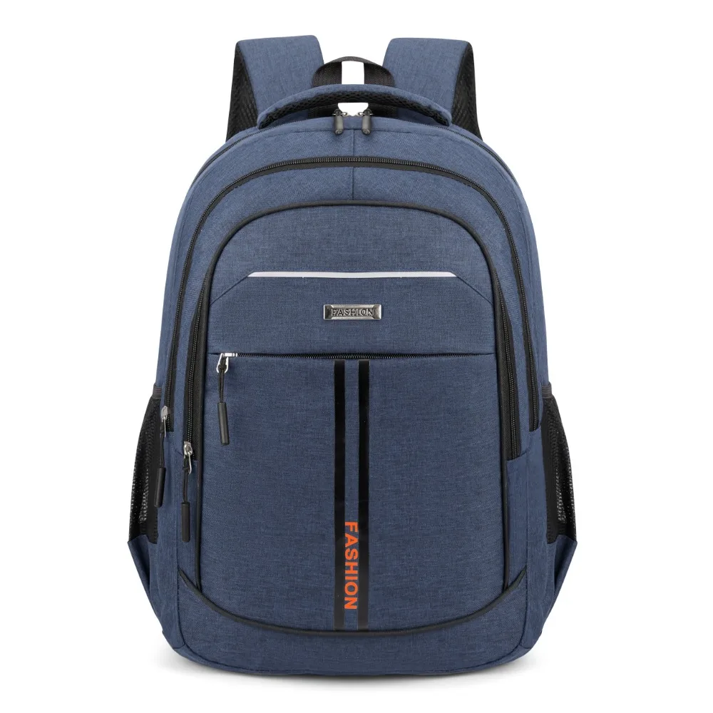 

Ergonomic Travel Men Backpack Wear Resistant Water-repellent Laptop Shoulder Bag Oxford Cloth Fashion Computer Bag Hiking