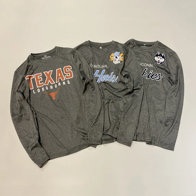 

Lightweight NCAA High Elastic Baskeall Training ooting Suit Fitn Cycling Qui Dry Long Sve Sports T-irt for Men