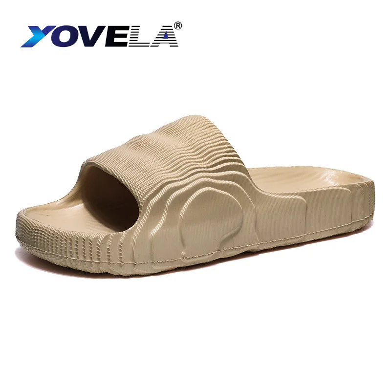 Cloud Slippers Women Thick Platform Slippers Mute EVA Soft Indoor Home Slides Non-slip Summer Beach Sandals Men Bath Shoes big45