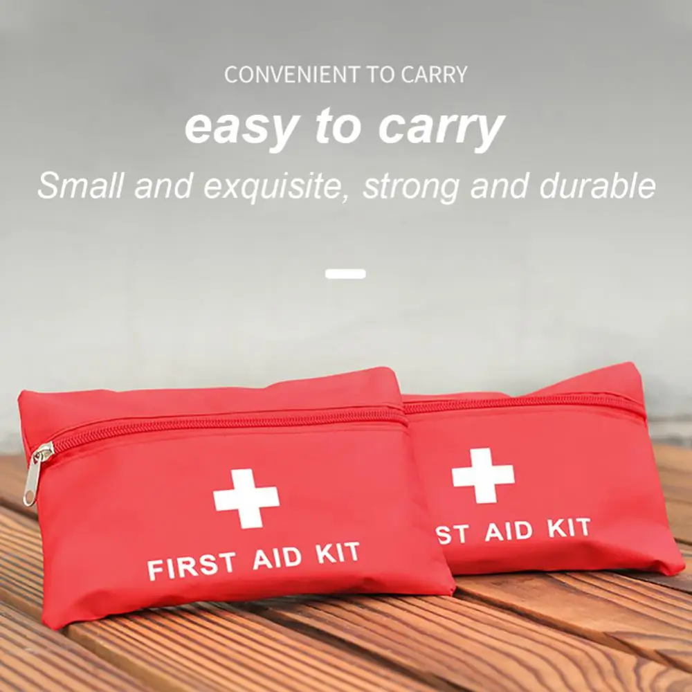 Treatment Bag Mini First Aid Traveling Camping Storage First Aid Kit Portable Insect Proof Hiking Emergency Survival