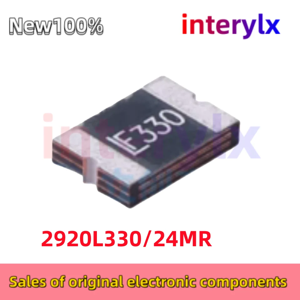 10Pcs/Lot Original 2920L330/24MR 2920L330 3.3 24V Resettable Fuse Silk Screen LF330