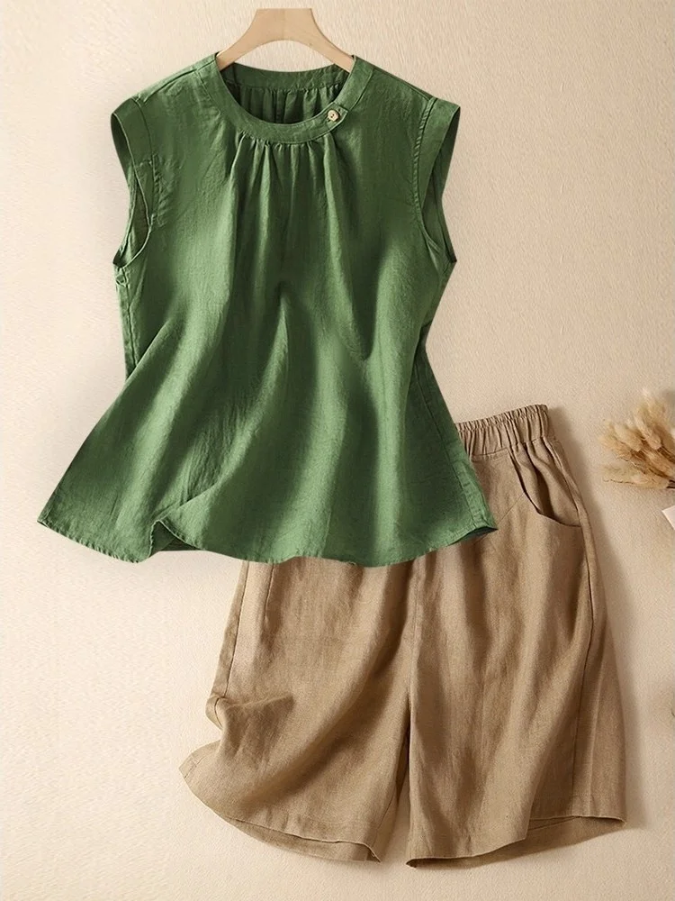 

Лето 2023, корейский свободный крой, круглый женский топ Ne Svel irt, дышащий, удобный, приятный для кожи, неиспускаемый