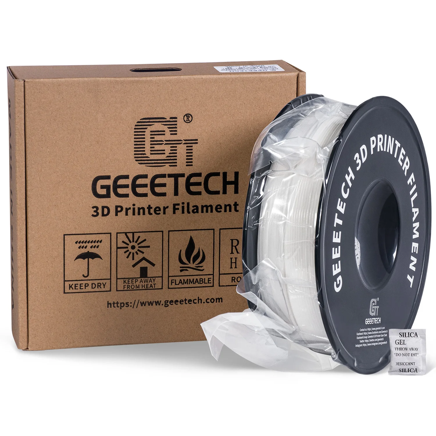 GEEETECH PLA 1,75 mm 1 kg im Dunkeln leuchtend für 3D-P-Rifen, leuchtend, 8 Farben, Glow pla, schneller Versand, Übersee-Lager