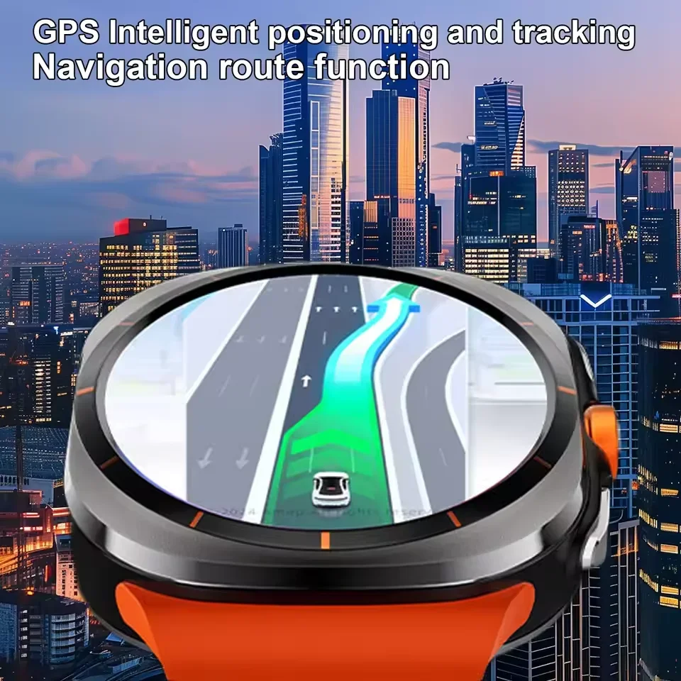 Next Generation U8 Smart Watch Ultimate 4G 5G SIM Card Video Calling GPS Compass WIFI Rotary Camera International 1480mAhBattery