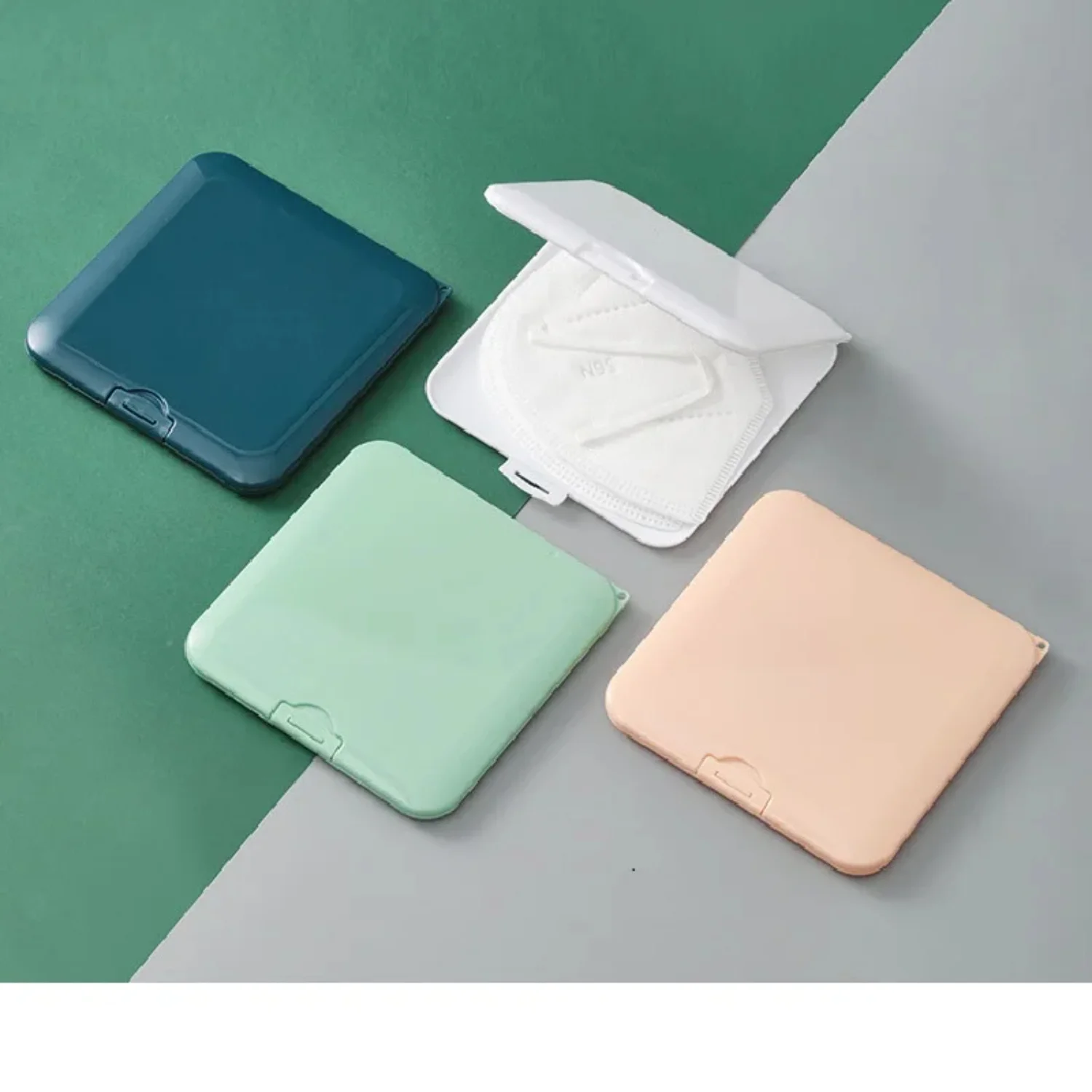使い捨てフェイスマスクケースポータブルケースホルダーマスクボ - Disposable Surgical Mask のレビューと価格