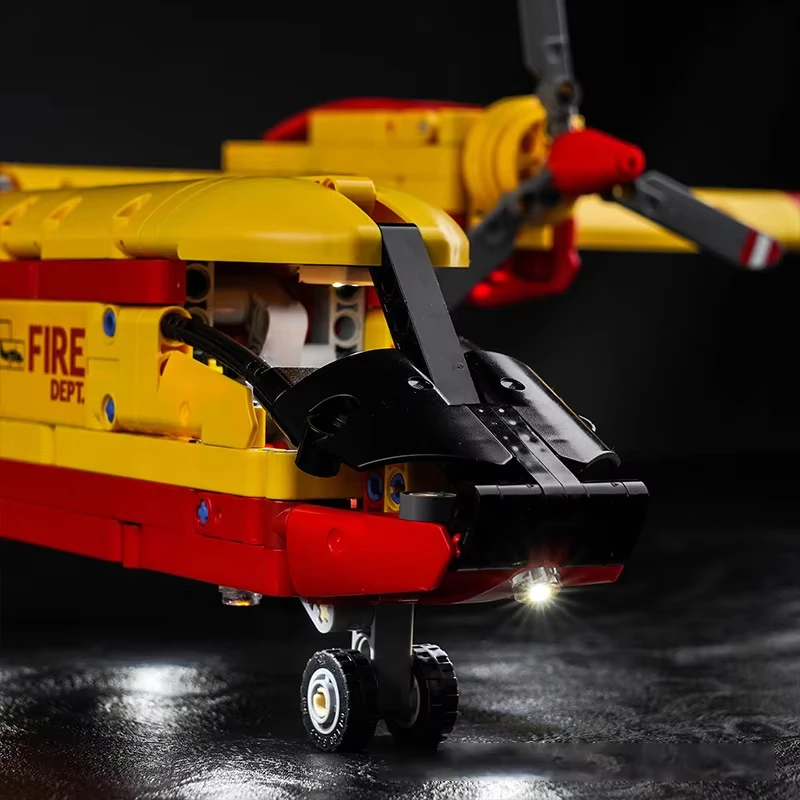 DIY LED Light Kit For LEGO 42152 Firefighter Aircraft Building Block Set ( Only LED Light,Without Blocks Model)