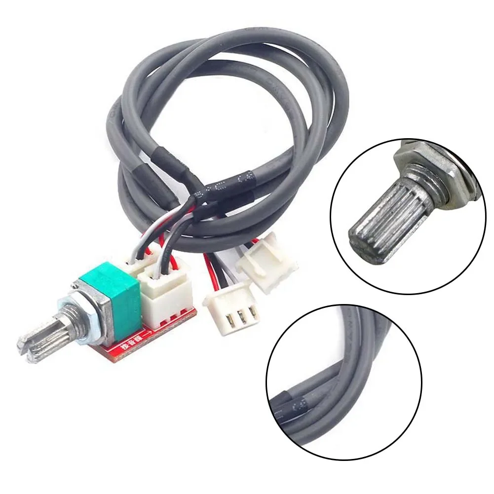 2.54mm Connector Volume Control Board for For duplex 50K Potentiometer with 300mm Shielded Cable for Sound Systems Setup