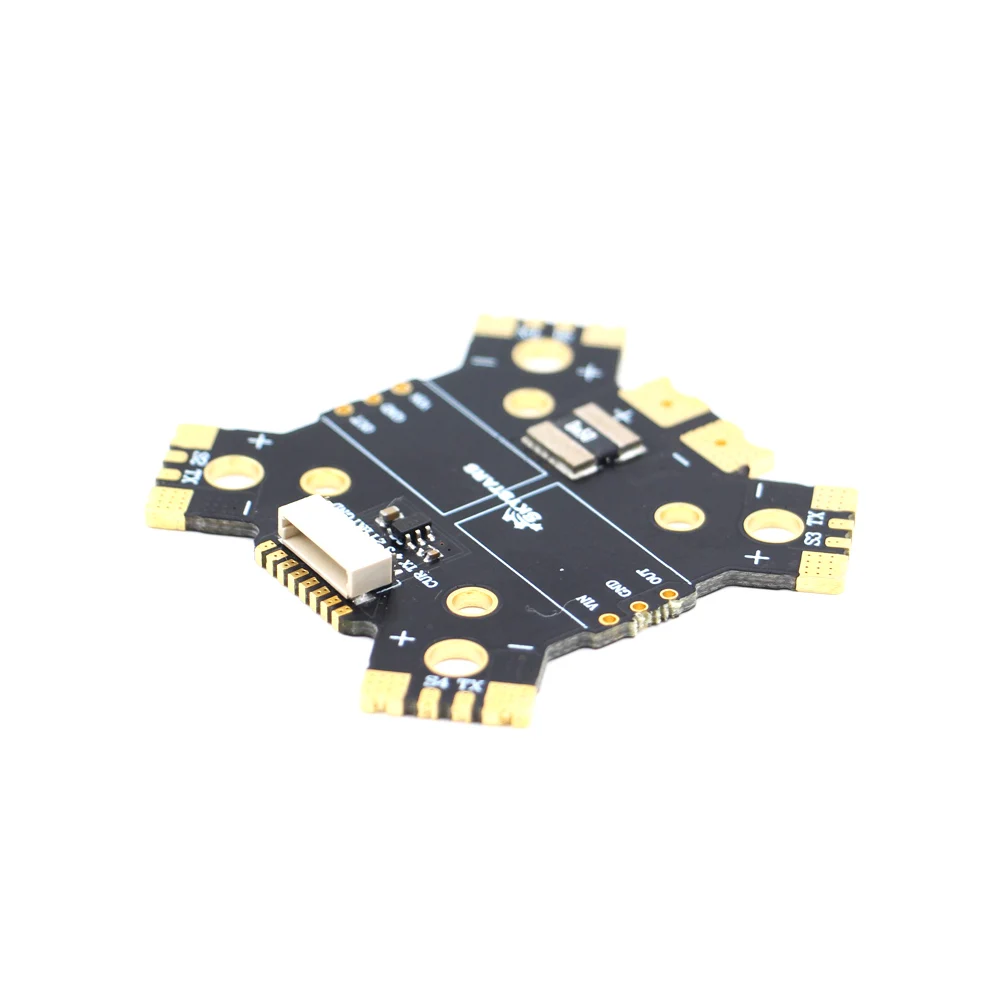 Skystars  PDB for single ESC 3oz copper 60A cont  8P socket for X or H shape frame. fpv drones