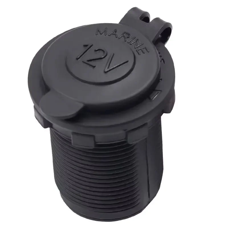 1PC Waterproof 12V Power Outlet for Car/Boat/Motorcycle Universal DC Charging Socket, Durable Cigarette Lighter Adapter