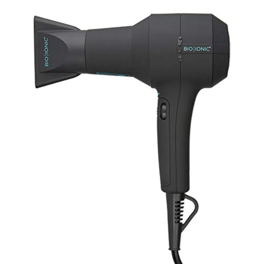 

PowerDiva Pro Speed Hair Dryer with Adjustable Heat Speed 1875W Professional Blow Dryer for Fast Frizz-Free Styling Cool Shot C