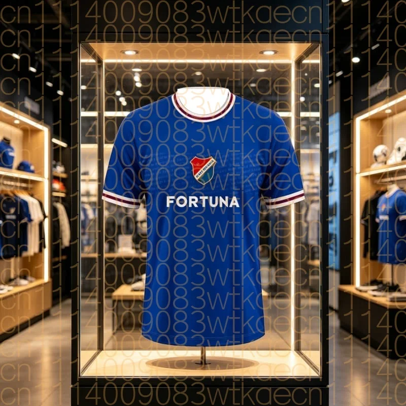 2026 Herren Kinder Jungen Schnelltrocknendes Fußballtrikot Atmungsaktives Heimtrikot Fußball Sport Auswärtstrikot B-Baník O-Ostrava Familien-Kinder-T-Shirts