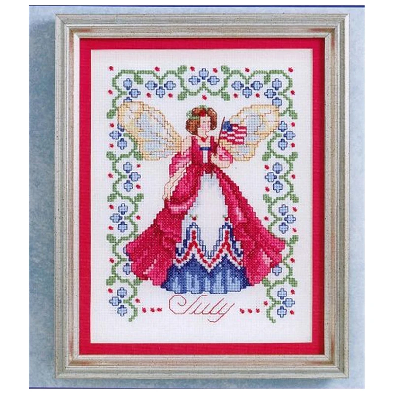 3451 Kreuz stich Kit Kreuz stich Weihnachts produkte Förderung Homfun Stich DIY Handwerk Stickerei Stoff Faden Set Hobby Erwachsenen