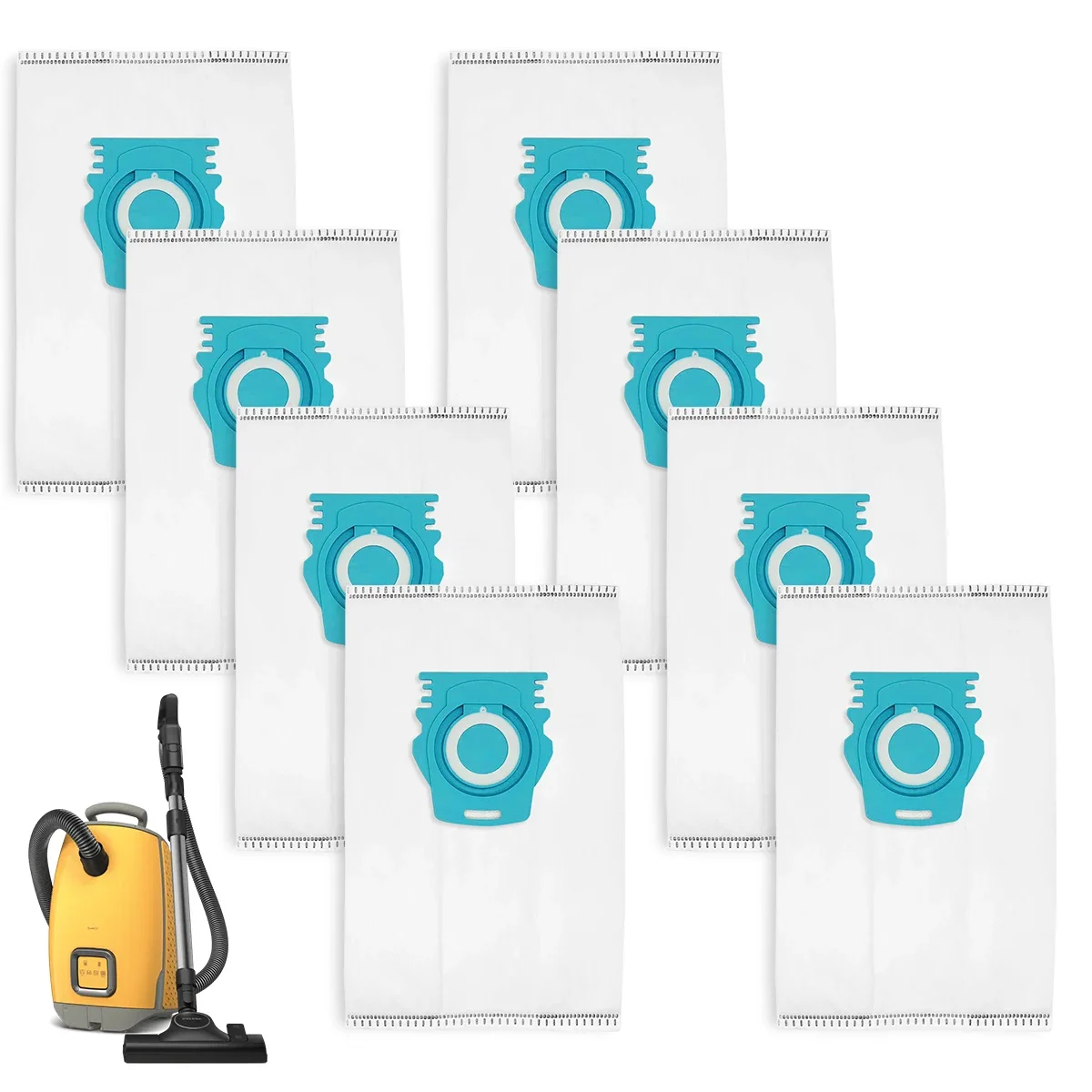 Sacs à poussière de remplacement compatibles avec l'aspirateur Miele Guard M1, S1, série L1, capacité de 3,5 L sans fuite