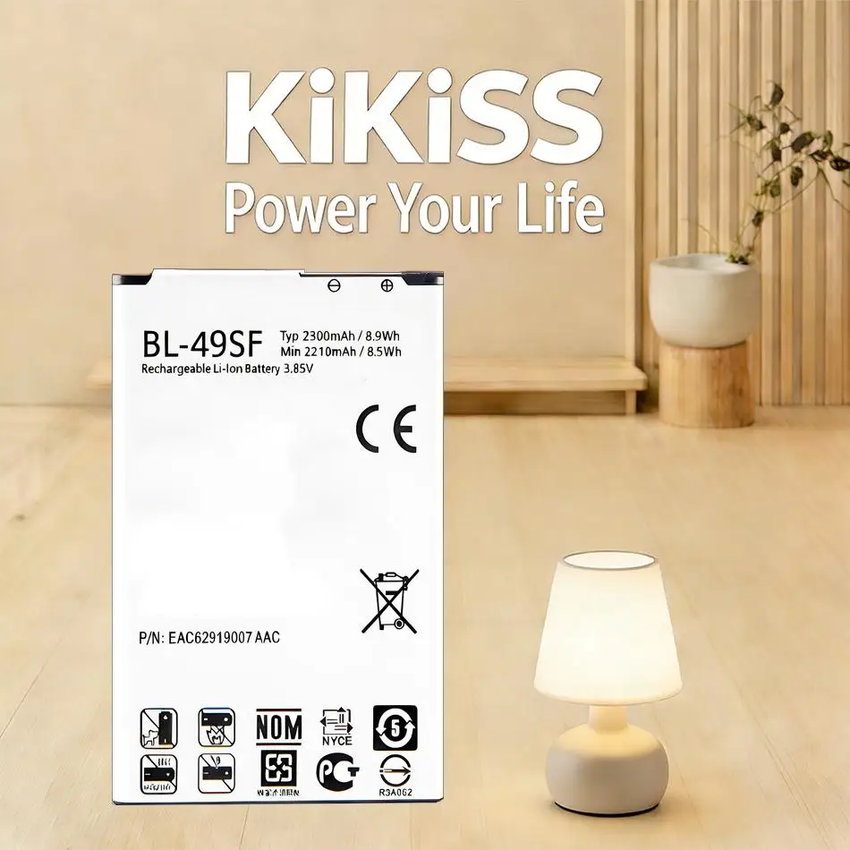 

Аккумулятор для мобильного телефона LG G4 Mini G4C G4S H735T H525N G4mini Beat 2300 мАч, надежный источник питания BL-49SF