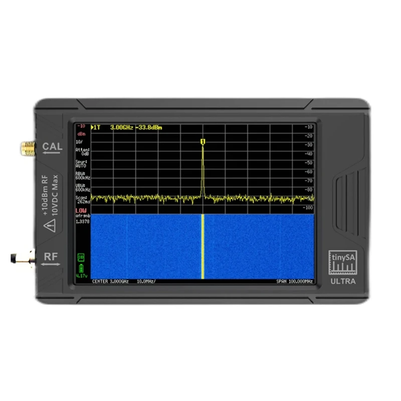 

Tiny Analyzer 100K-5.3Ghz RF Signal Generator With 4Inch Display For Tinysa With Battery