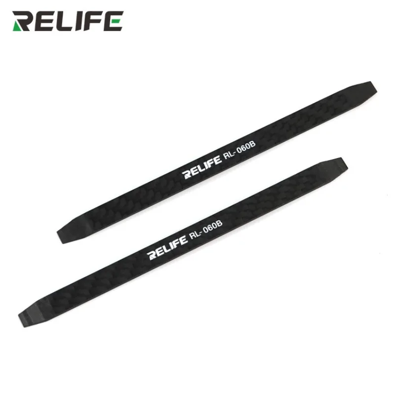 RELIFE RL-060B Carbon Fiber Non Magnetic Dismantling Crowbar Disassembly of Anti-static Electrical Components Battery Touch Tool