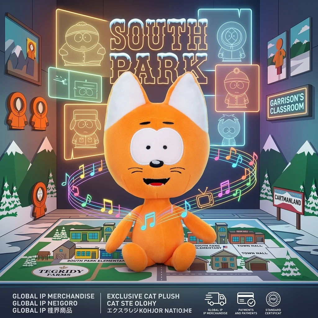 

32CM Kote Kitty Plush Toy Soft Stuffed Animal Cartoon Anime Gift Holiday Birthday Gift Home Decor