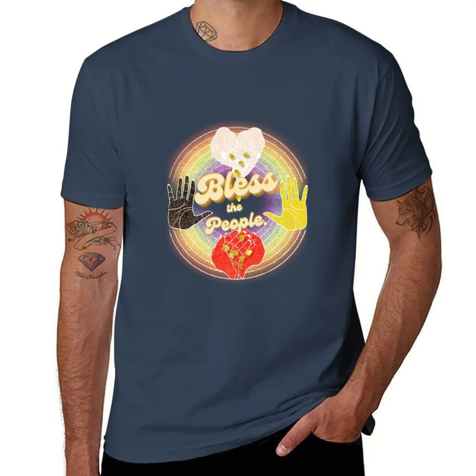 

Bless People the T-Shirt Casual Loose Daily Wear T-Shirt