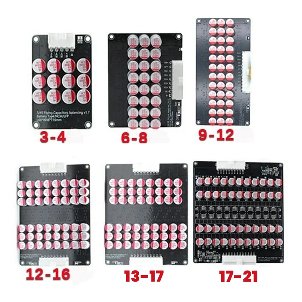 5.5A High Current Balance Module 12S Active Equalizer Balancer Lifepo4/Lipo/Lto Battery Energy Capacitor