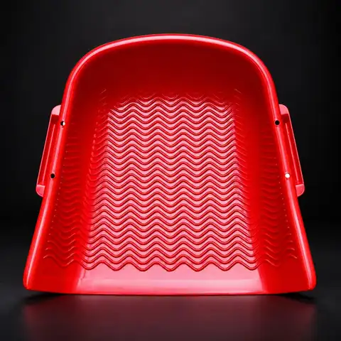 Grain Winnowing Tray Easy-Grip Grain Winnowing Tray with Side Grips Low-Profile for Farmers, Harvest Processing, Farm Work