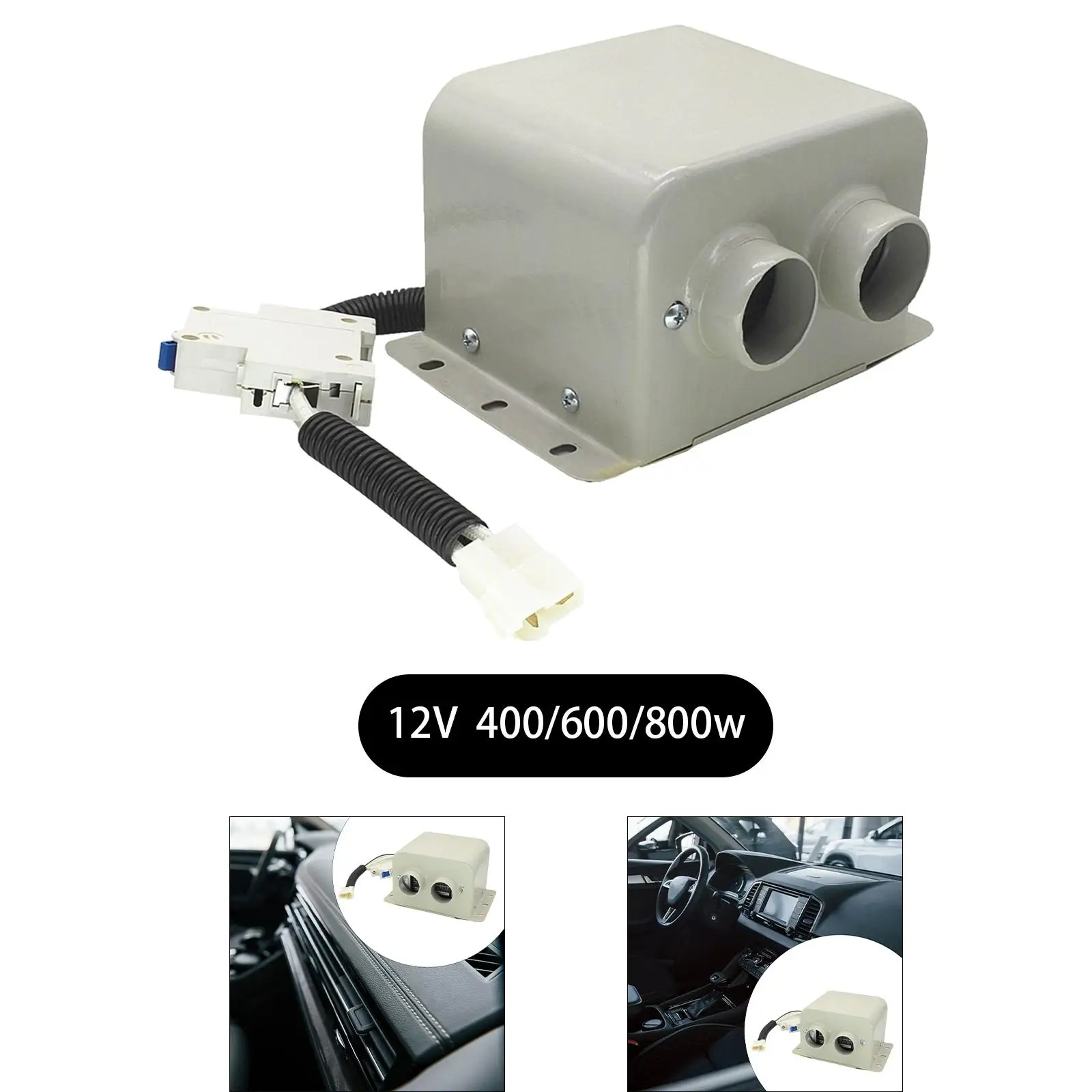 เครื่องทําความร้อนรถยนต์ Defrost Defogger 12V คงที่อุณหภูมิความร้อนเครื่องทําความร้อนรถยนต์และ Defroster ทนทาน Fast เครื่องทําความร้อนเครื่องเป่าอัตโนมัติ DEMISTER