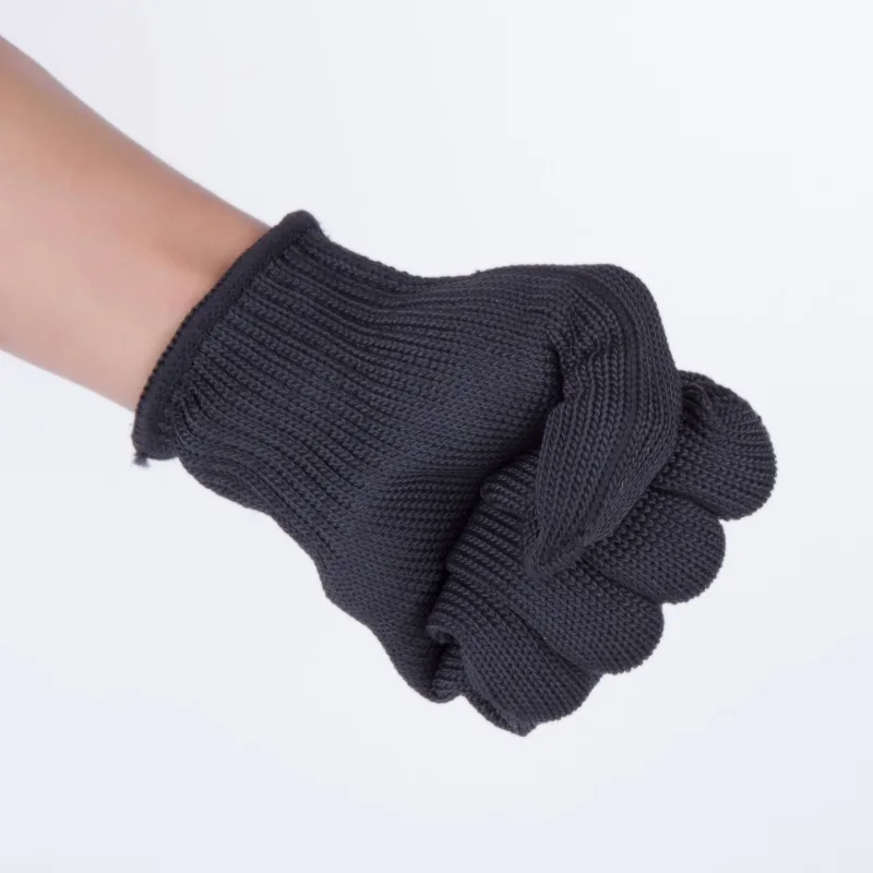 1 쌍 Anti-cut Anti-slip 야외 사냥 낚시 장갑 컷 방지 보호 칼 Anti-cutting 손 보호 메쉬 장갑