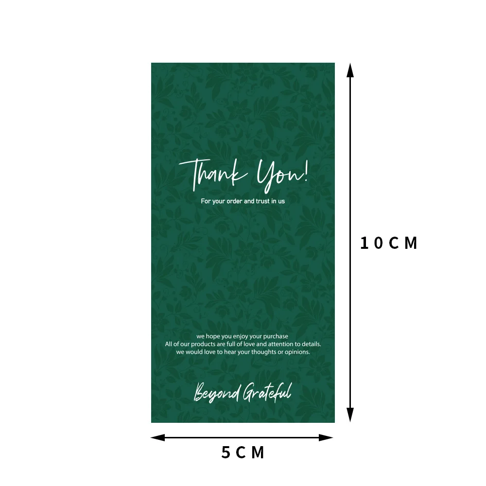 50PCS Thank you Stickers For Bussiness Seal Label Gifts Box Package Handmade Merchandise Decoration Greeting Stickers Wholesale