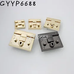 1-5 sets 4 Größe rechteck mehrere wahl drücken sperre für luxus tasche kette schlüssel lock strap tasche zubehör