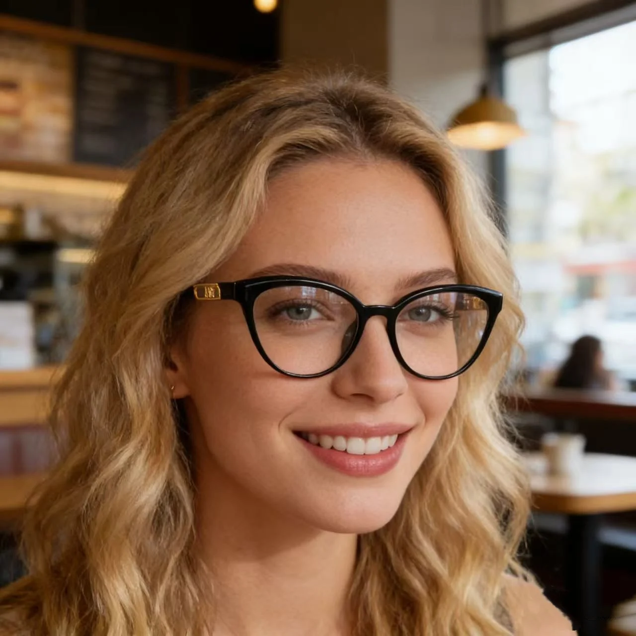 Fashion Women Glasses Frame Anti Blue Light Computer Reading Glass Hyperopia Eyeglass for Woman