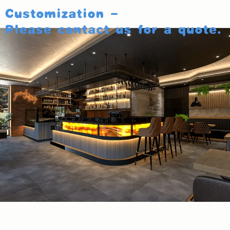 custom.Vintage Sport Bar Design Ideas Steak Restaurant and Grill Decor Furniture Sets Food Counter Drinks Shelves Display