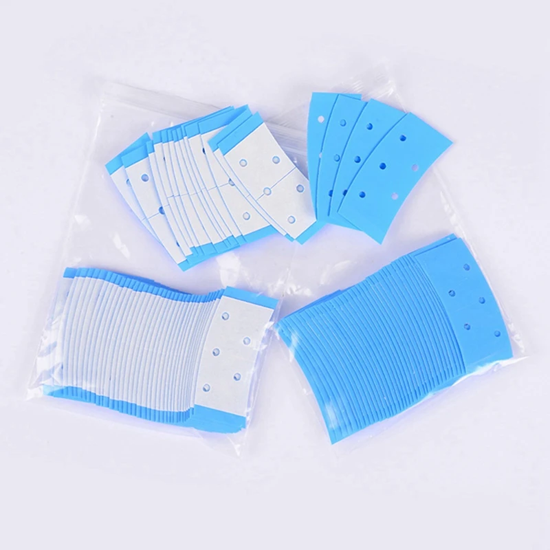 360 Strips Double Sided Adhesive Tape With Five Small Breathable Holes For Wig, Toupee, Hair Piece