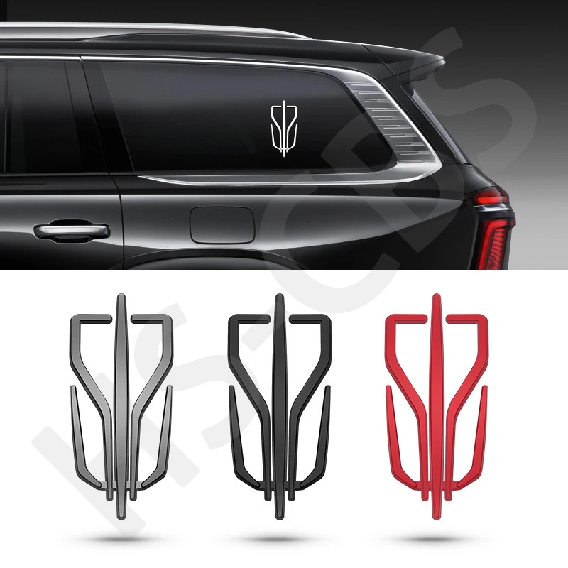 

3D Metal Car Window Sticker Door Fender Logo Rear Trunk Badge Decal Vinyl Bumper Sticker For Hongqi Car Styling Accessories