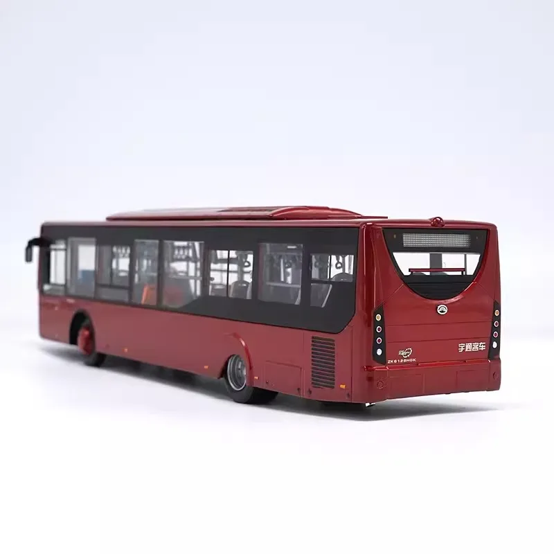 1:42 Scale Yutong Bus ZK6128  Alloy Car Model Ornaments