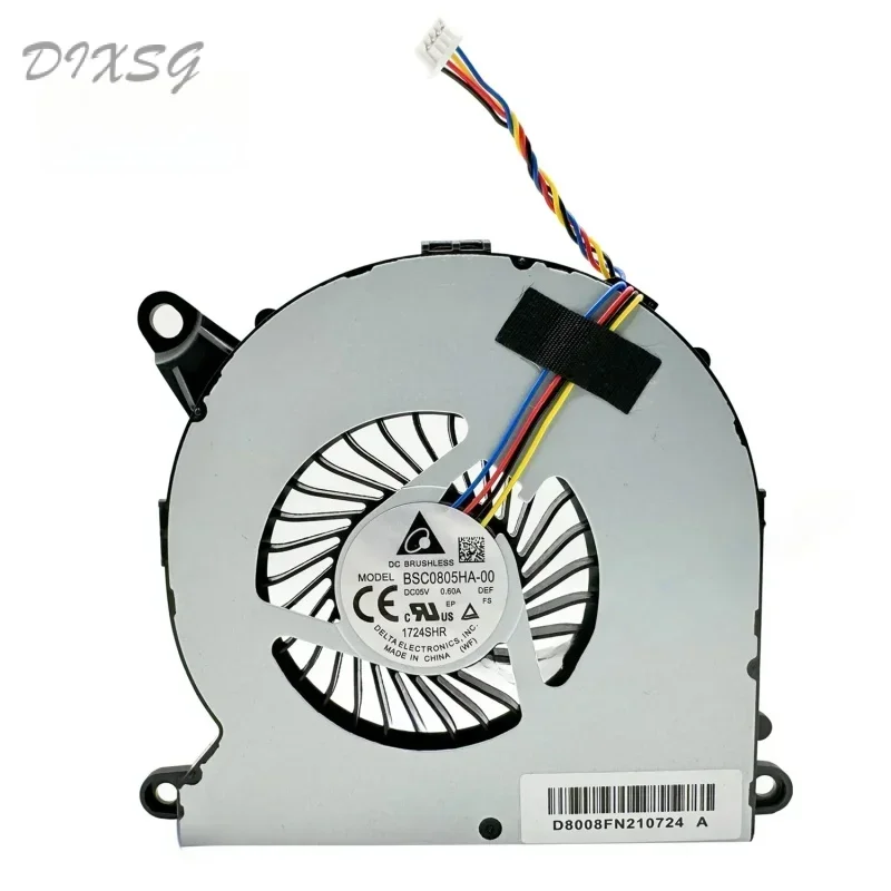 For Intel nuc8i7beh nuca8 i3 i5 i7 computer CPU cooling fan BSC0805HA-00 dc05v 0.60a 4 pin new original