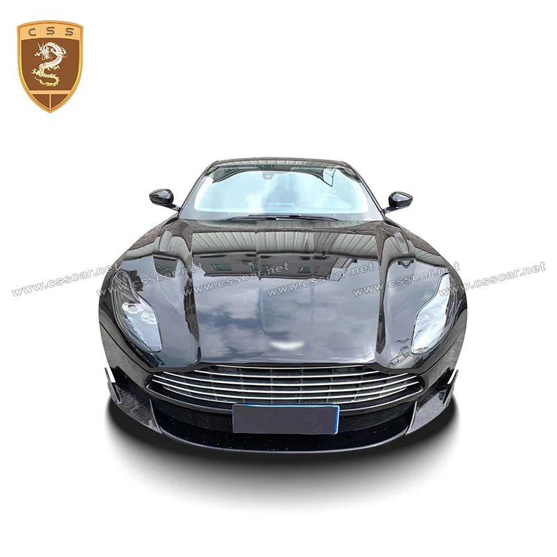 ST Style Dry Carbon Fiber Body Kit For Aston Martin DB11 2017-2024 Front Bumper Splitter Side Wrap Corner Rear Diffuser Spoiler