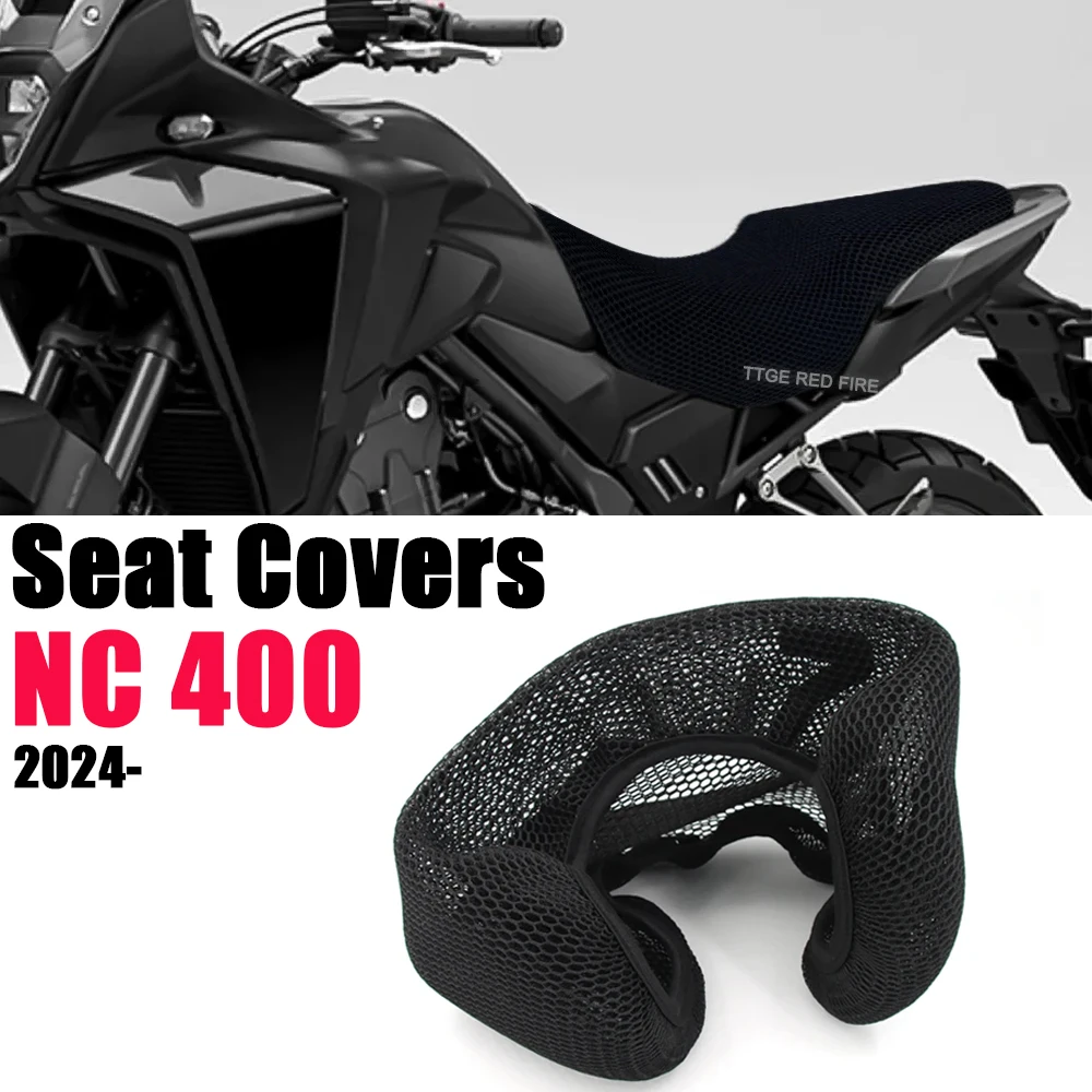 

For Honda NX500 NC 400 Motorcycle 3D Honeycomb Mesh Seat Cushion Seat Covers NX 500 NC400 Heat Insulation Seat Protect Cushion