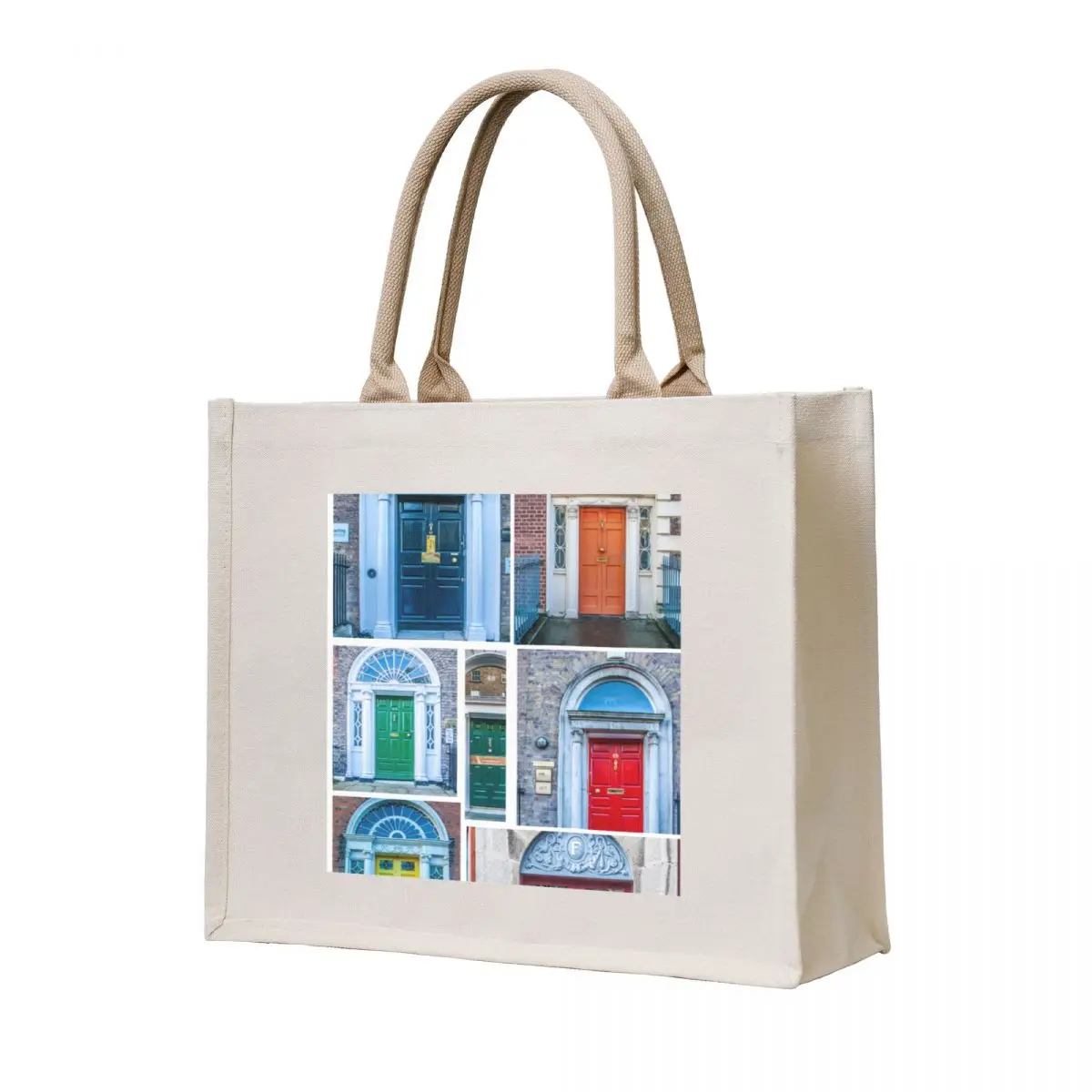 

Doors of Dublin Tote Bag custom tote bag personalized tote Candy bags female bag