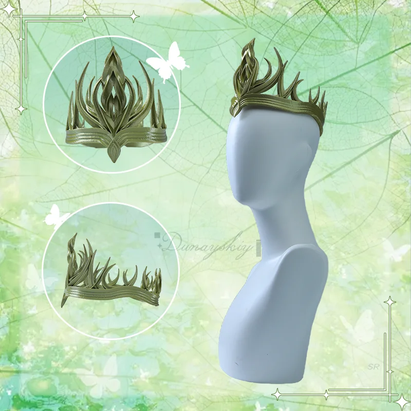 Elf King Queen Crown Halloween - Cosplay Prop 3D Print Settings recension och pris