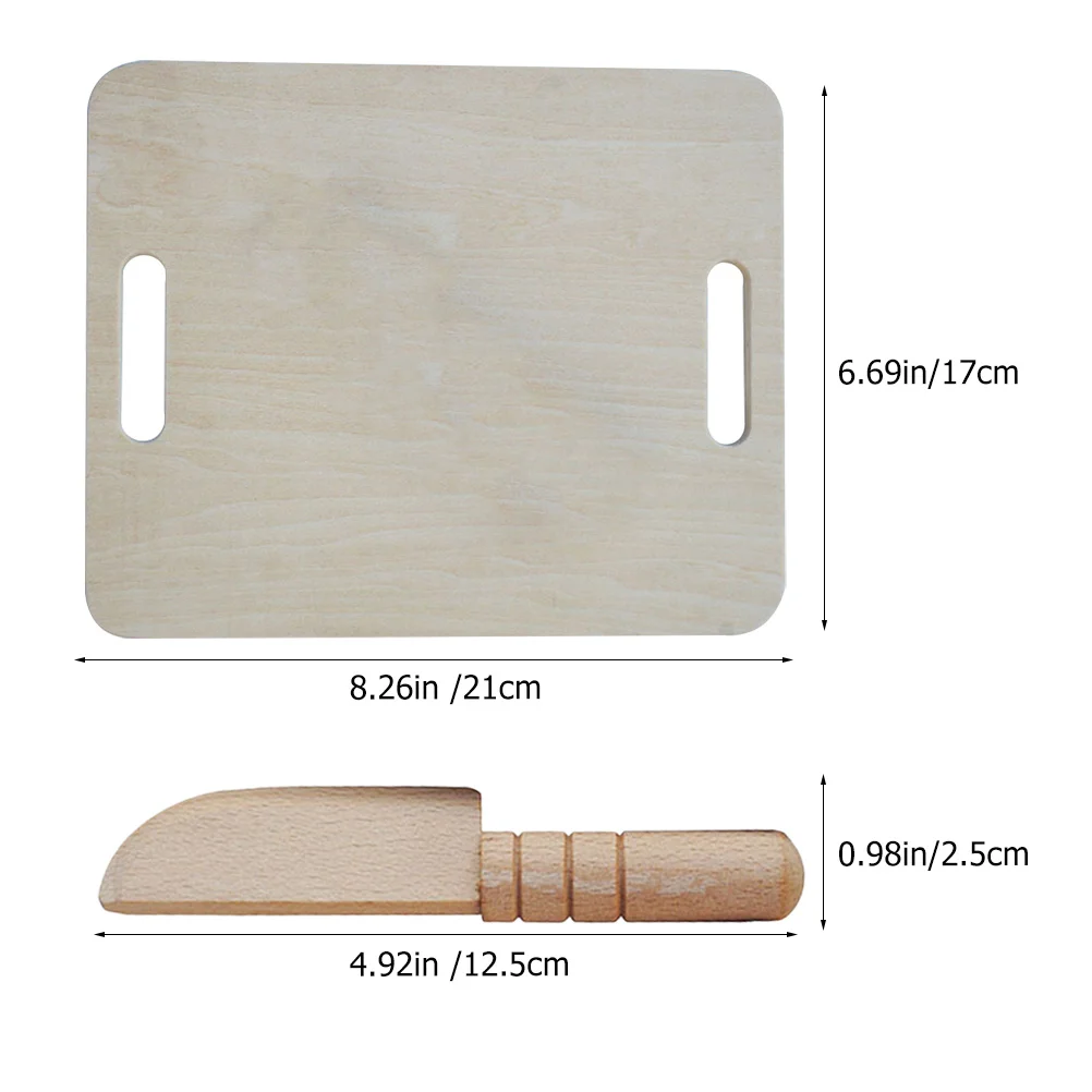 1 комплект, деревянный детский резак, безопасный кухонный инструмент, разделочная доска для раннего образования, разделочная доска, игра для еды, овощей, безопасный эргономичный дизайн