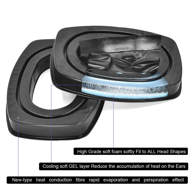 وسادات أذن جل لملحقات سماعات الأذن الرياضية Howard Leight Impact
