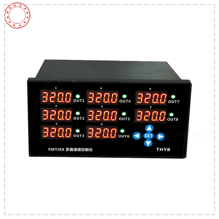 

8-channel PID Temperature Controller, Multi-channel Temperature Control, Computer Monitoring Temperature Recording Curve Record