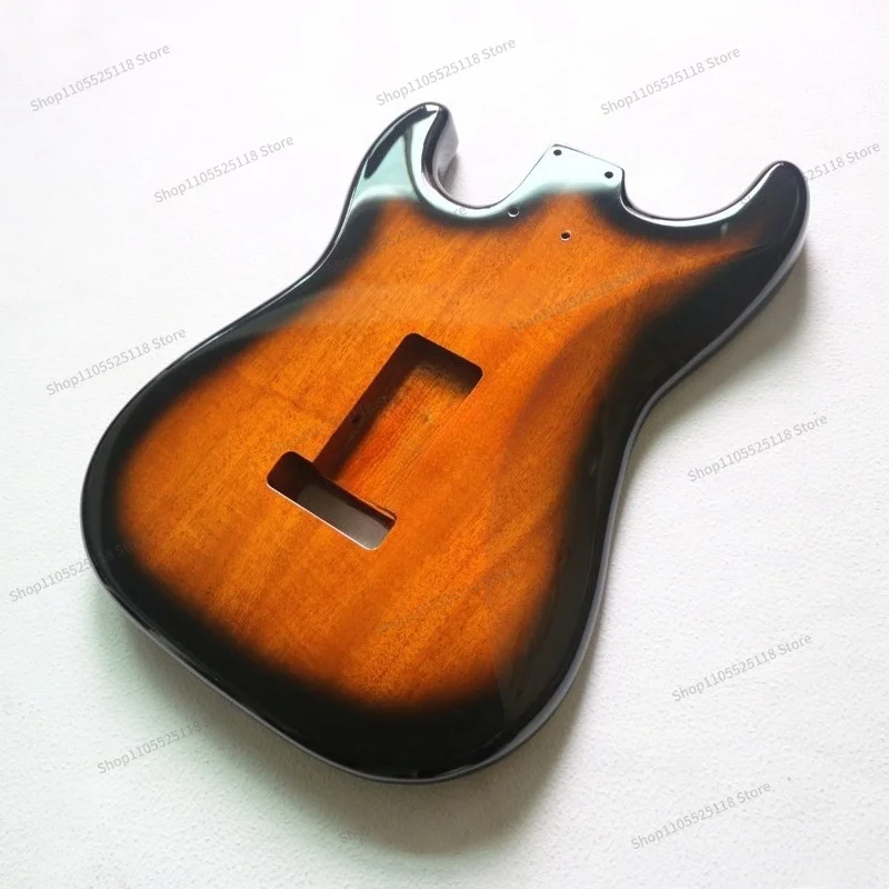 For Double Spell To The Center Line, Electric Guitar Body 3 Single Bright Light Body Sunset Tobacco Color Barrel