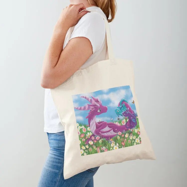 

Mother Dragon Tote Bag free delivery bags Reusable bags supermarket folding bag