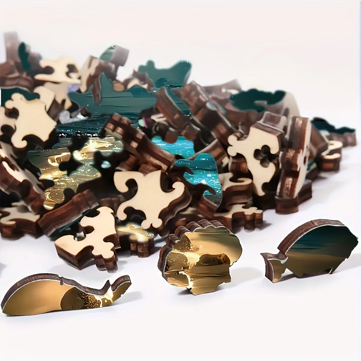 [Wooden Puzzle for Adults] Difficult Irregular Animal-shaped Wooden Puzzle for Adults - 