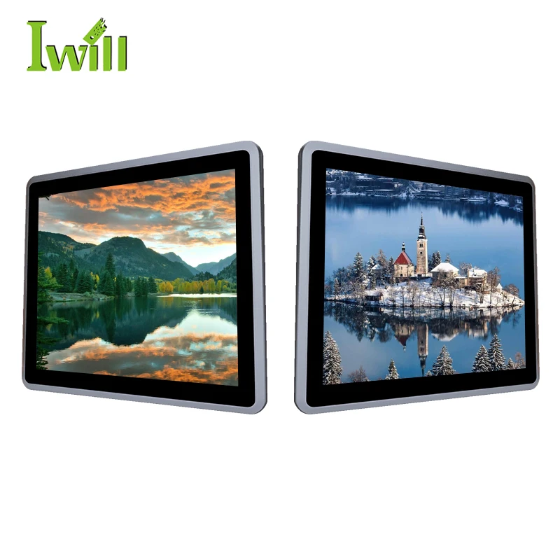 2026 17'' Industrial Computer Accessories All in One Pc Panel Pc Industrial Resistance Touch Panel Pc