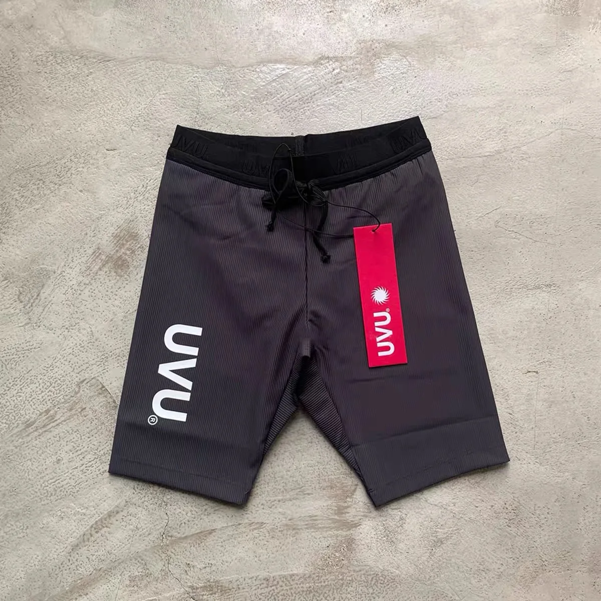 Uvu running outdoor running sports fitness pressure stretch shorts