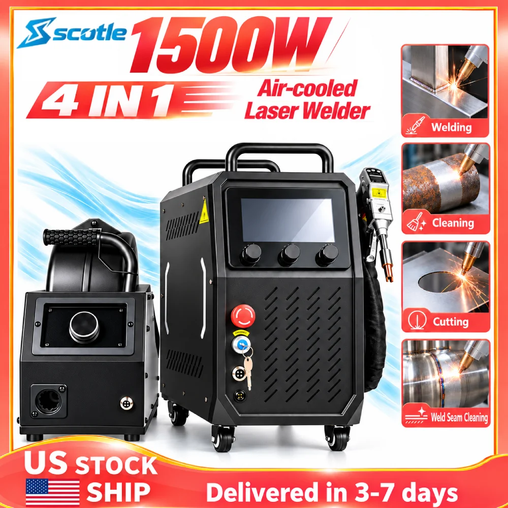 Air Cooled Laser Welding Machine 1500W - Mesin Las Serat Laser Berpendingin Udara