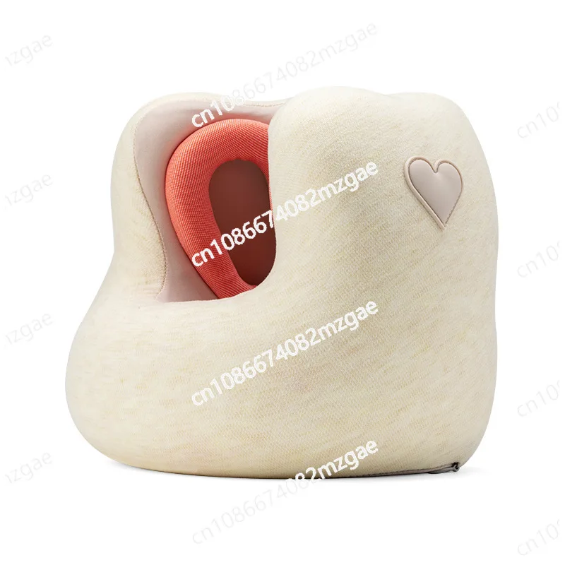 

Portable Neck Pillow Noise Reduction Pillow Office Business Trip Vent Sleep Memory Cotton U-shaped Massage