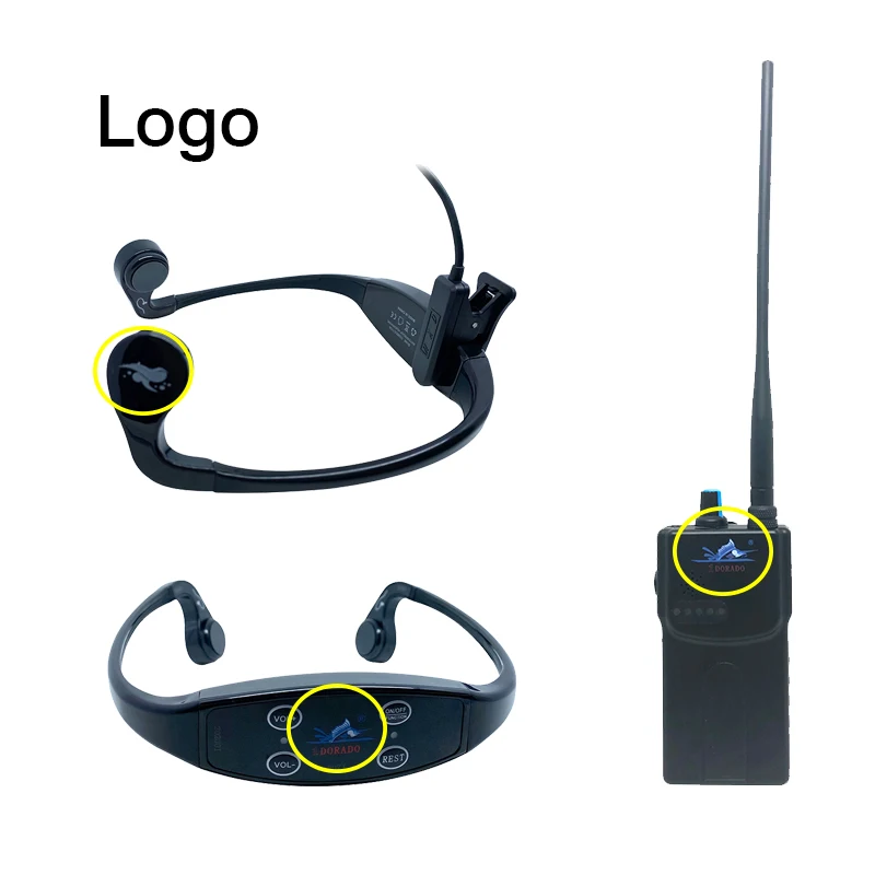 Artistic Swimming Synchronized Swimming Training Equipment Underwater Audio Coaching Swimtalk 1 Headphone 1 Transmitter